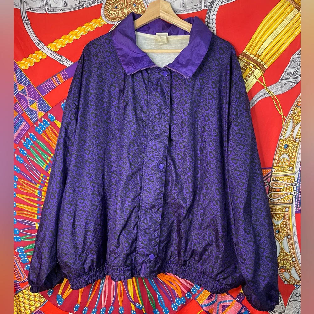 Vintage patterned Wind Breaker
